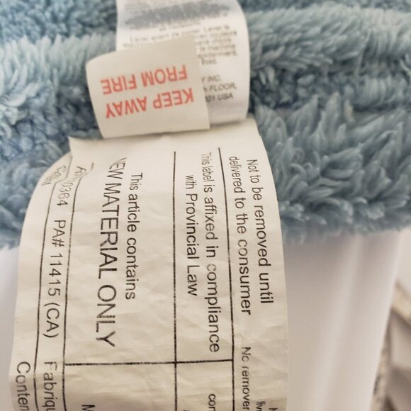 Sandy & Simon Gray Elephant Heaven Sent Lovey Plush Security Blanket - Picture 7 of 11